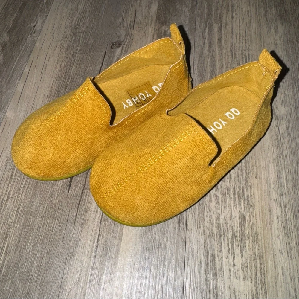 Toddler Mustard Flats